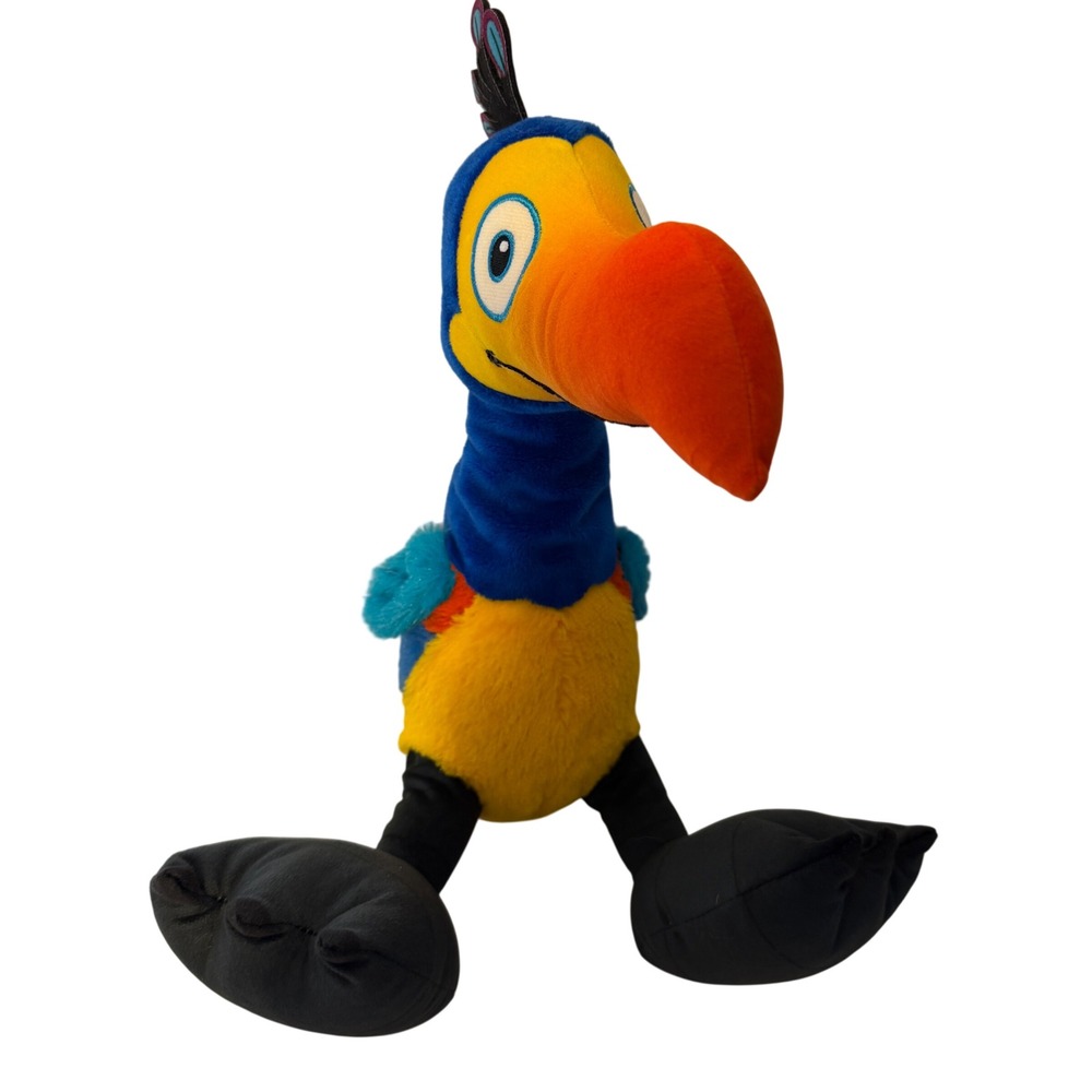 Disney Pixar Up Kevin the Snipe Bird Plush Stuffed Animal Multi Color 15 inch